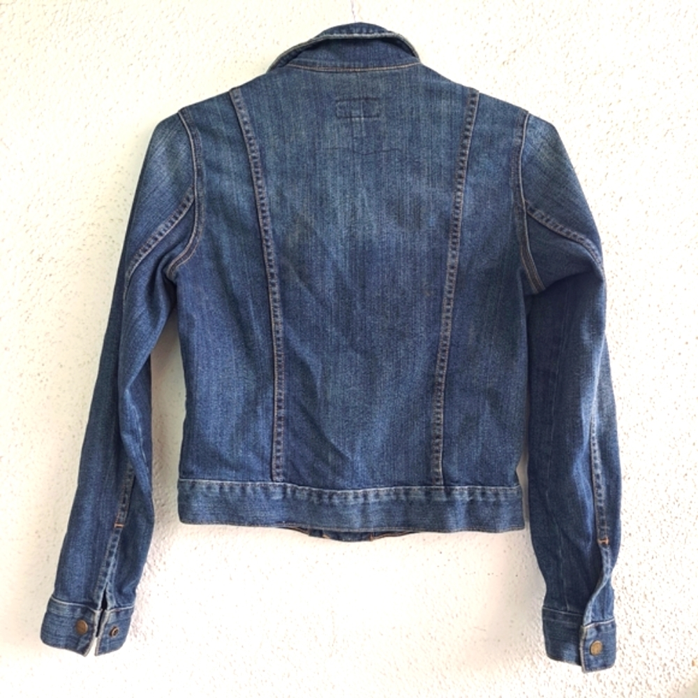 Current/Elliott The Snap Denim Jacket - image 3